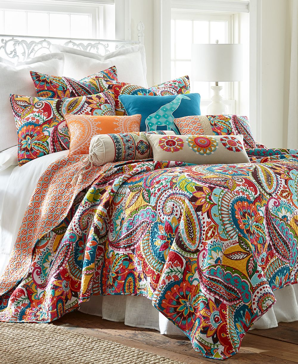 Levtex Home Rhapsody Paisley Reversible 2-Pc. Quilt Set, Twin