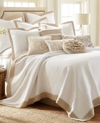 Levtex Home Adobe Border Trim Oversized 3-Pc. Quilt Set, Full/Queen