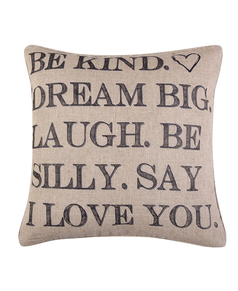 Levtex Santa Fe Be Kind Decorative Pillow, 20" x 20"