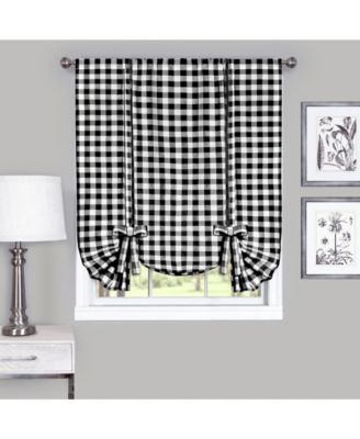 Занавеска для окна Achim Buffalo Check 42" x 63"