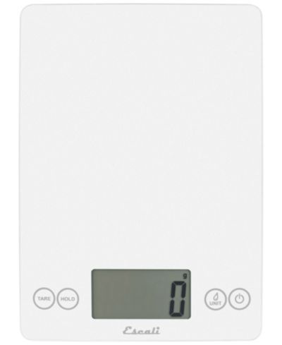 Escali Arti Glass Digital Scale, 15lb