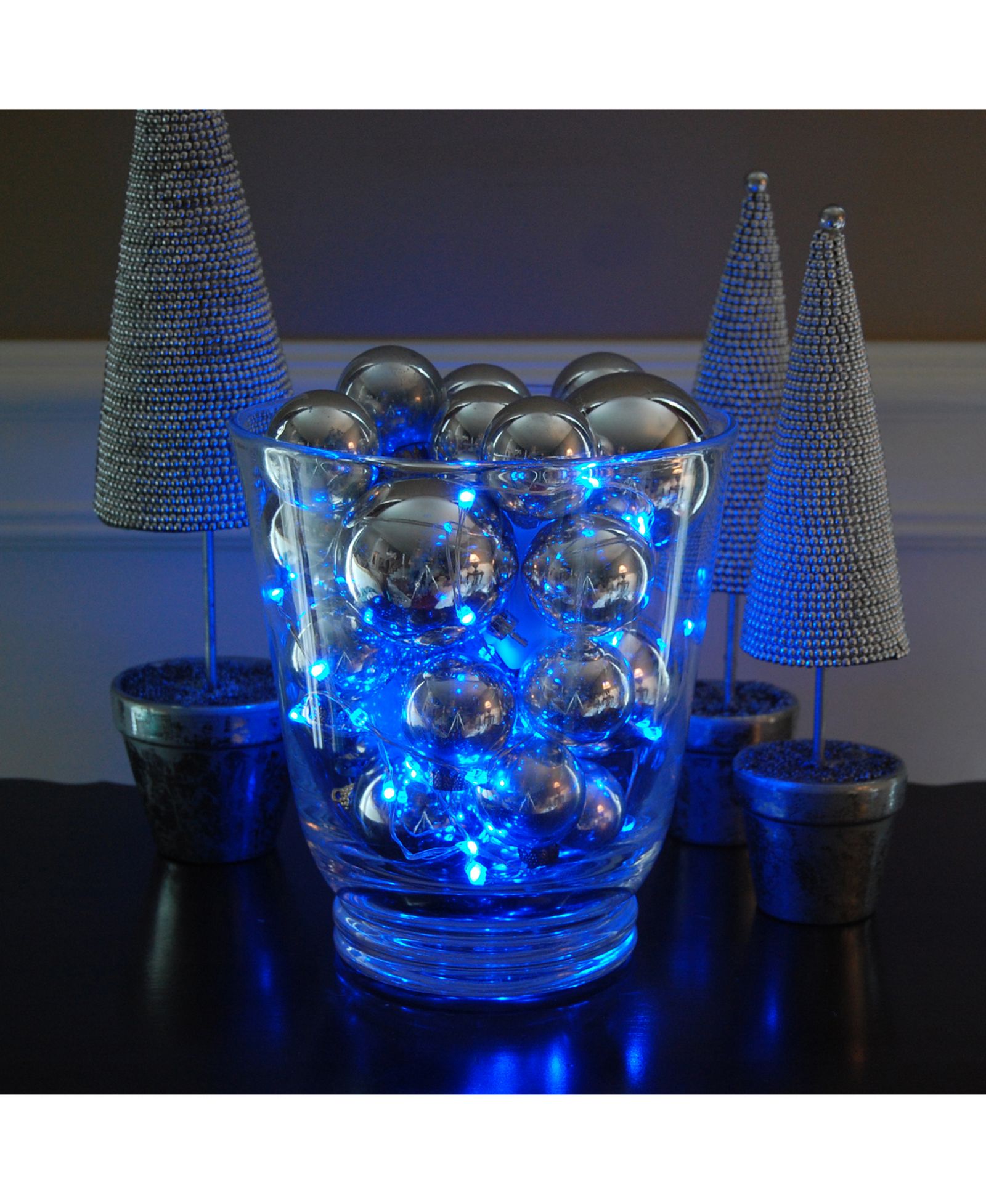 Lumabase Set of 2, 100 Mini String Lights with Timer