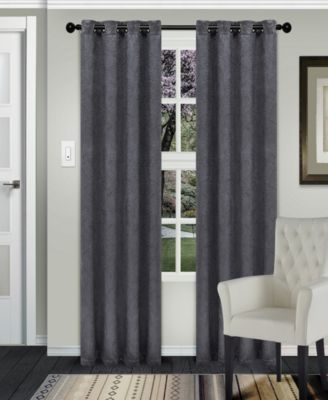 Комплект из 2-х штор Superior Wave Geometric Washable Room Darkening Blackout