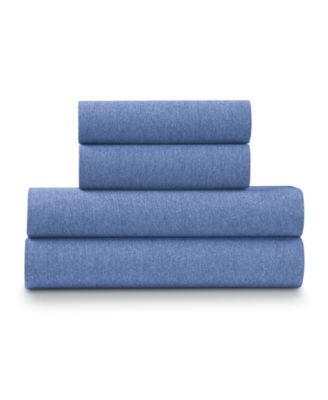 Ella Jayne Soft Heather Jersey Knit 4-Pc. Sheet Set, King