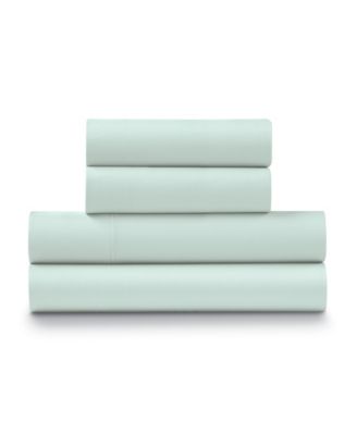 Ella Jayne Percale Cool and Crisp 100% Cotton 3-Pc. Sheet Set, Twin
