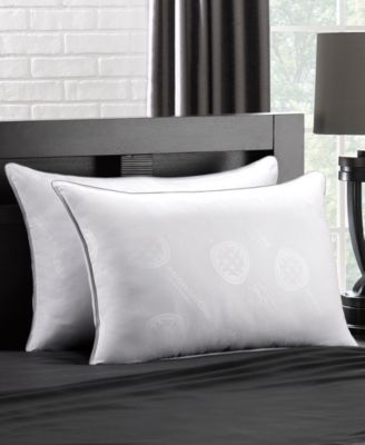 Ella Jayne MicronOne Allergen-Free Down Alternative Medium Density 2-Pack Pillow, Queen