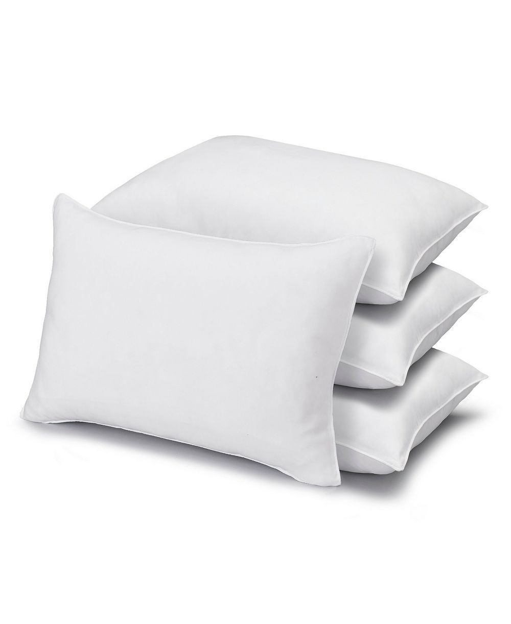 Подушки Ella Jayne Superior Cotton Blend Shell Soft Density Stomach Sleeper Down Alternative, 4-Pack, Standard