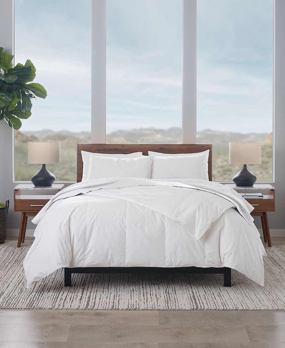 Ella Jayne 100% Certified RDS All Season White Down Comforter, Twin