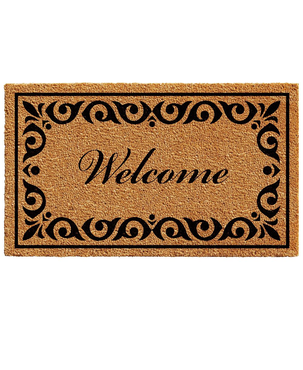 Коврик для ног Home & More Breaux Natural Coir/Vinyl, 24" x 36"