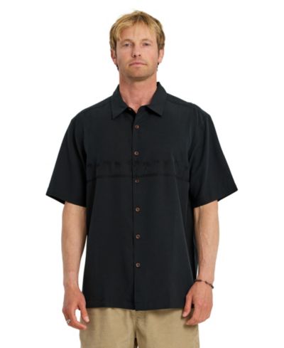 Quiksilver Waterman Мужская рубашка с коротким рукавом Tahiti Palms