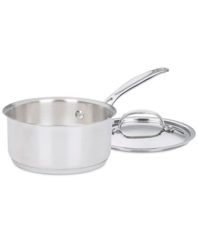 Cuisinart® Chef's Classic™ Stainless Steel 1-Qt. Covered Saucepan