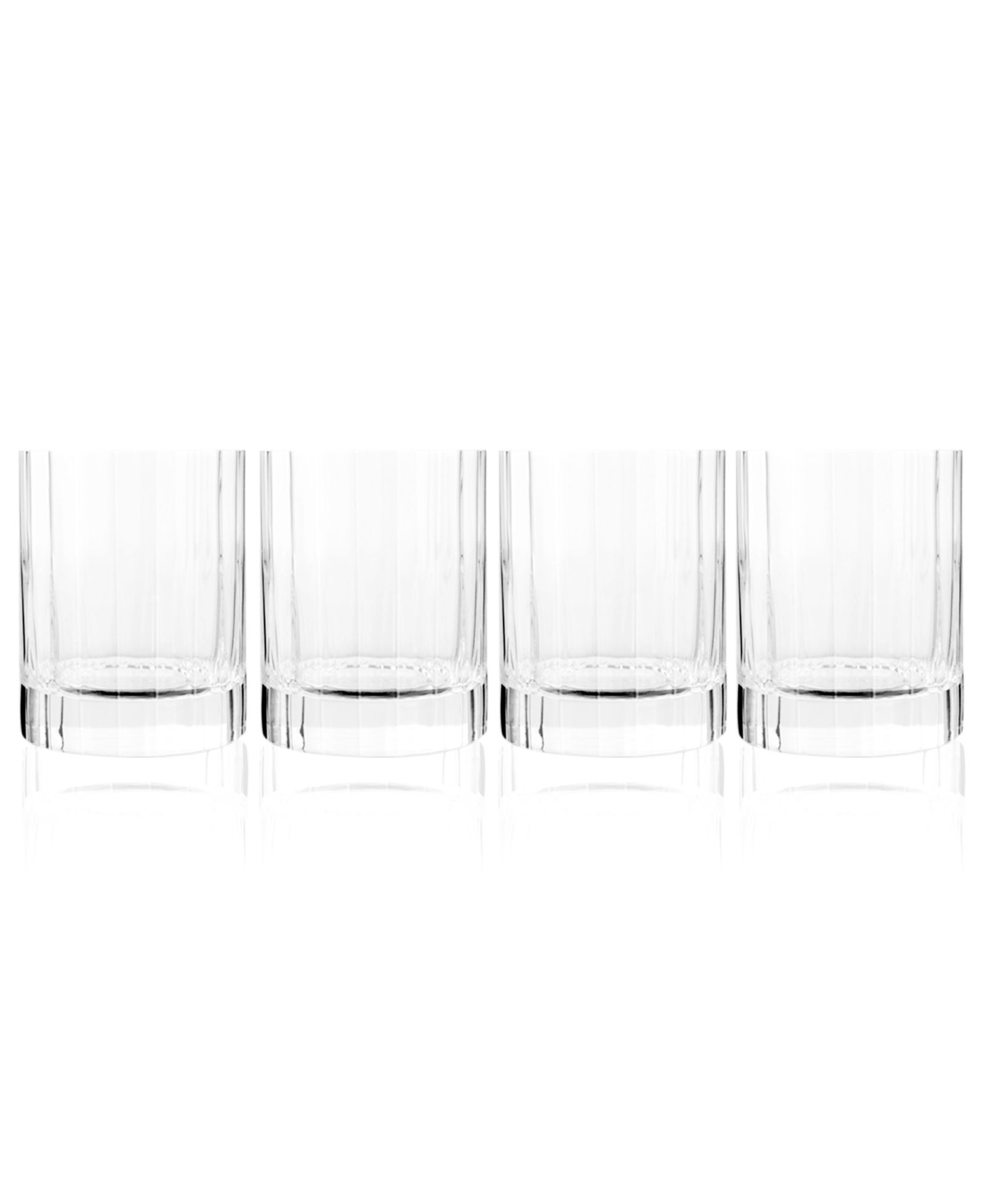 Luigi Bormioli Bach 11.25 Oz Double Old Fashioned Glasses, Set of 4