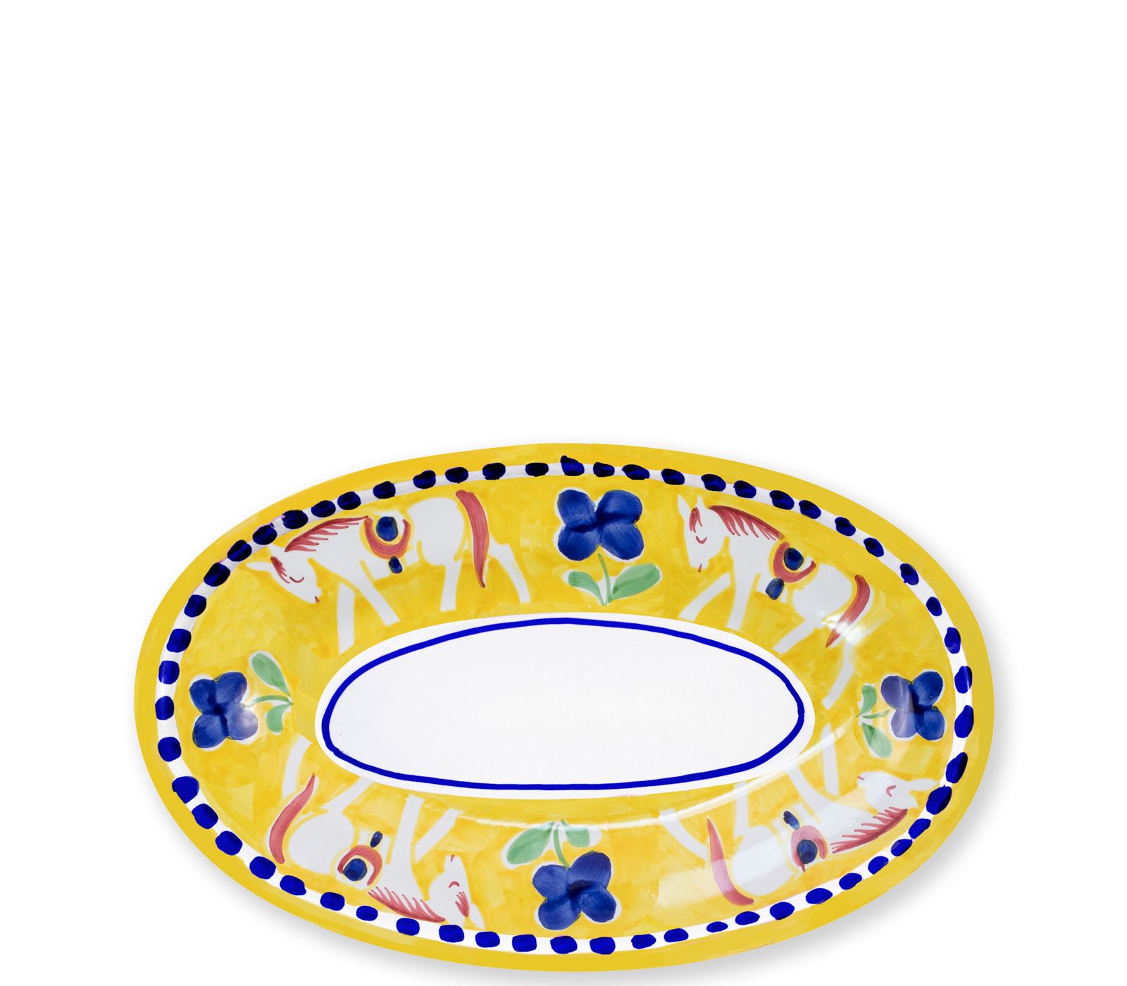 Vietri Campagna Small Oval Tray