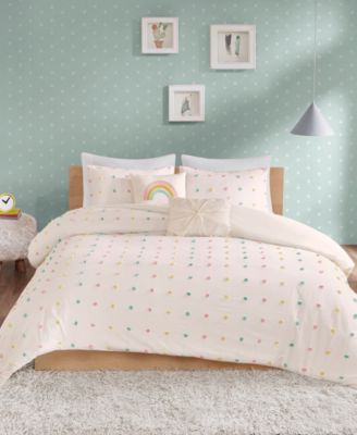 Intelligent Design Callie Pom Pom 4-Pc. Comforter Set, Twin/Twin XL