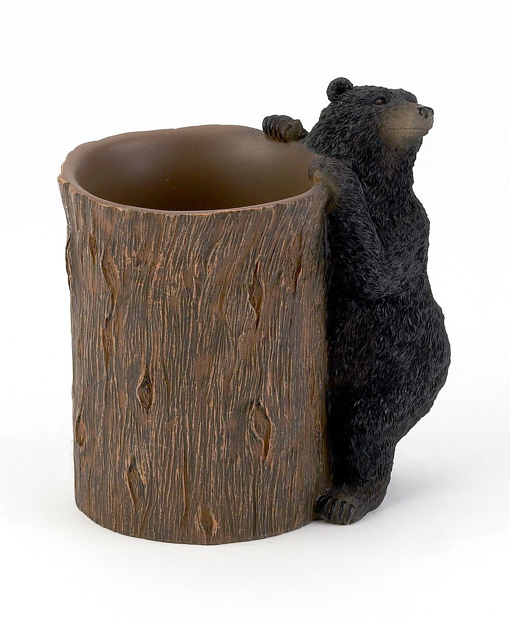 Резиновая кружка Avanti Black Playful Bears Lodge