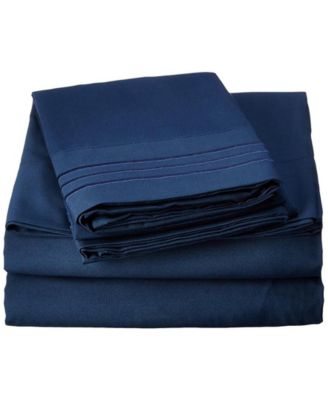 Elegant Comfort Luxury Soft Solid 4-Pc. Sheet Set, California King