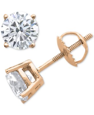 Diamond Stud Earrings (1/6 ct. t.w.) in 10k Gold, White Gold or Rose Gold