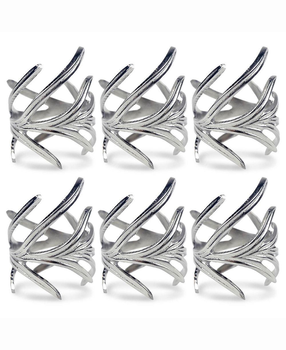 Design Imports Кольцо для салфеток в стиле антик, набор из 6 шт