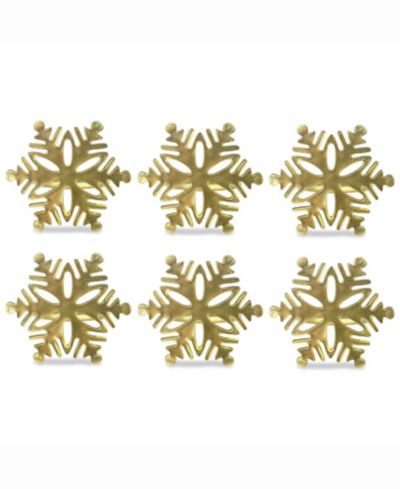 Кольцо для салфеток Snowflake, набор из 6 штук