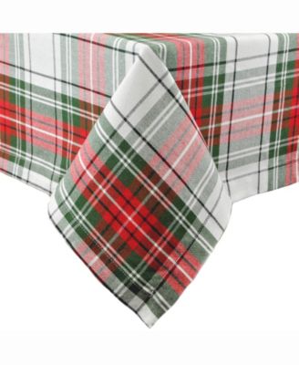 Christmas Plaid Tablecloth