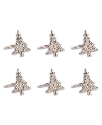 Christmas Tree Napkin Ring, Set of 6