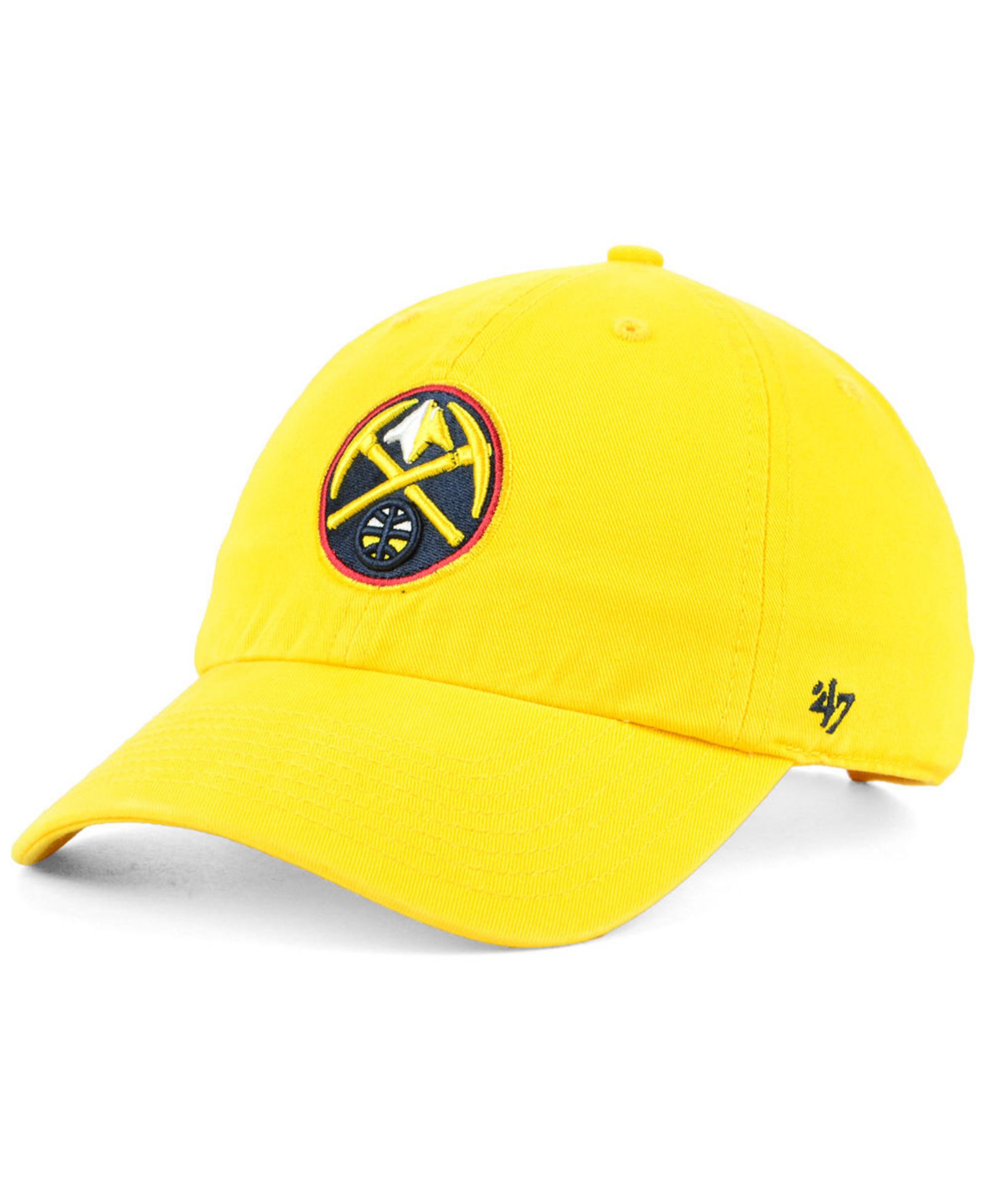 Кепка '47 Brand Denver Nuggets CLEAN UP Strapback Cap