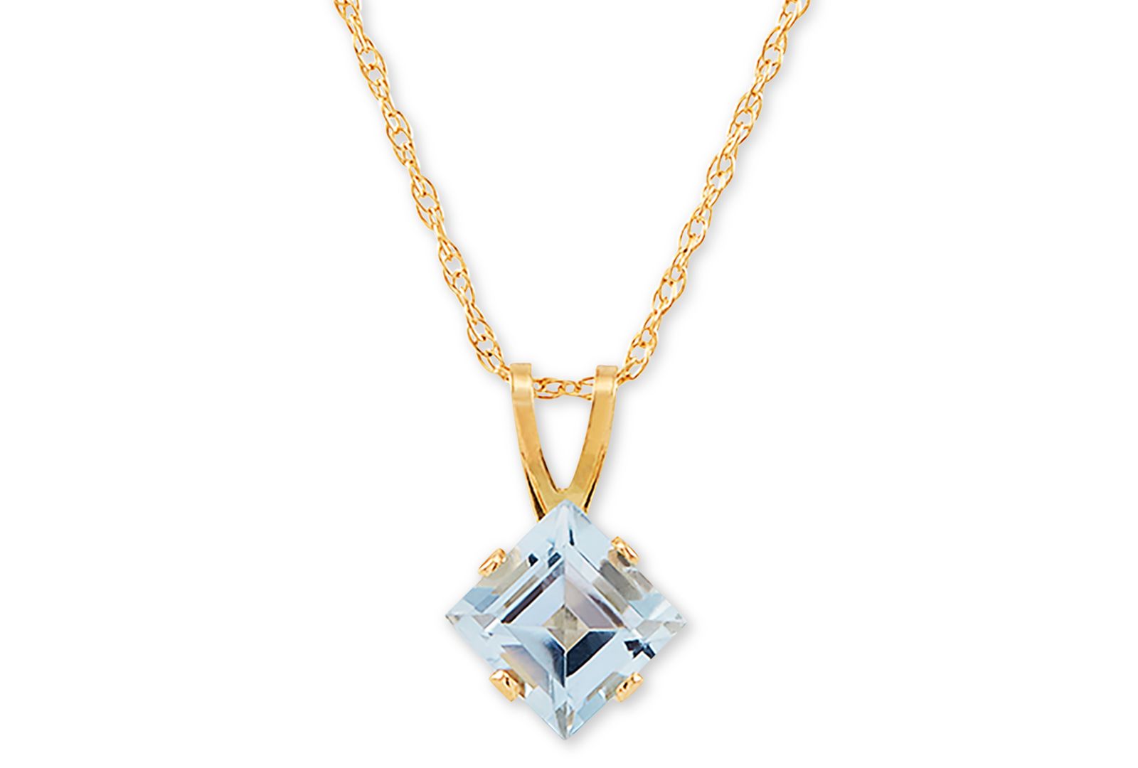 Подвеска-кулон Gemstone в 14k Gold, 18"