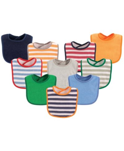Детские слюняги Luvable Friends Boys Absorbent Cotton Terry
