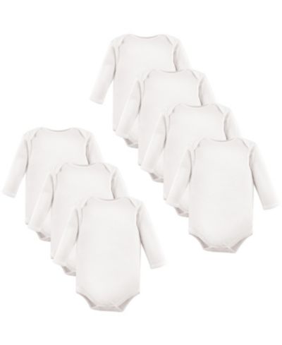 Luvable Friends 7Pk Long Sleeve Bodysuits