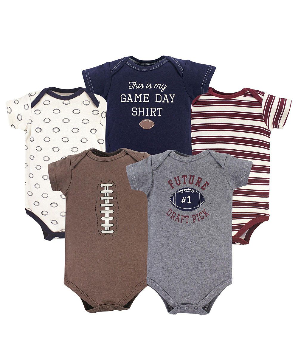 Комплект боди Hudson Baby Hudson Essential Cotton 5-Piece Set