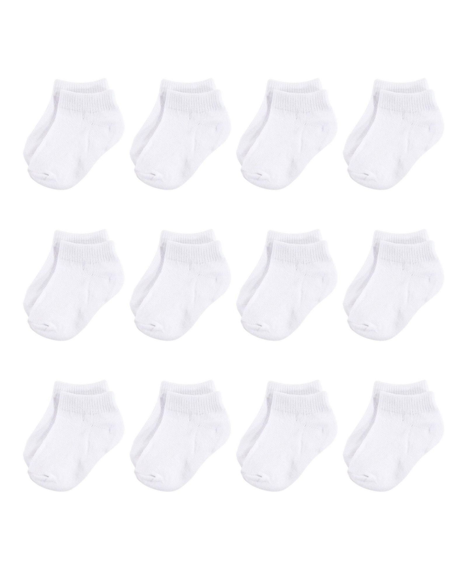 Hudson Baby 12Pk No Show Socks