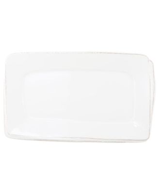 VIETRI Melamine Lastra Rectangular Platter 1"