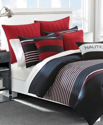 Nautica Mineola Reversible 3-Piece Comforter Set, Full/Queen