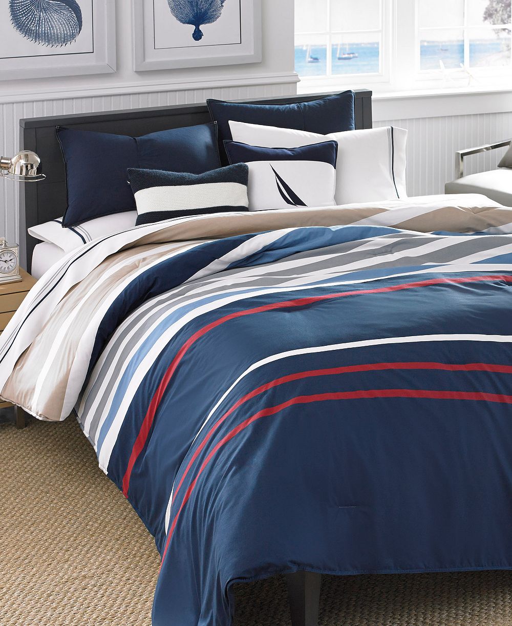 Комплект пододеяльник Nautica Bradford Reversible 2-Piece, Twin