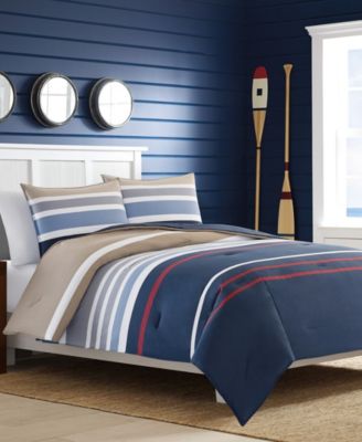 Nautica Bradford Reversible 3-Piece Duvet Cover Set, King