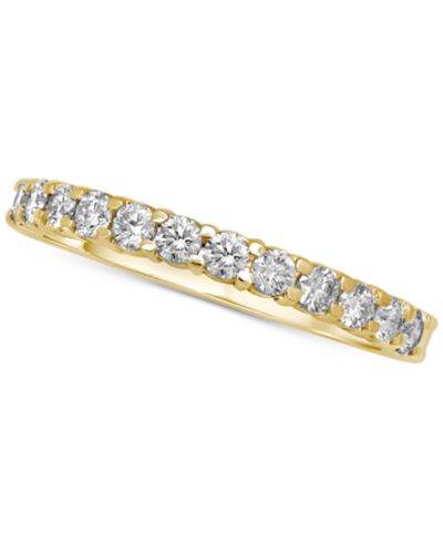 Кольцо Diamond Band (1/2 ct. t.w.) из 14k белого, желтого или розового золота