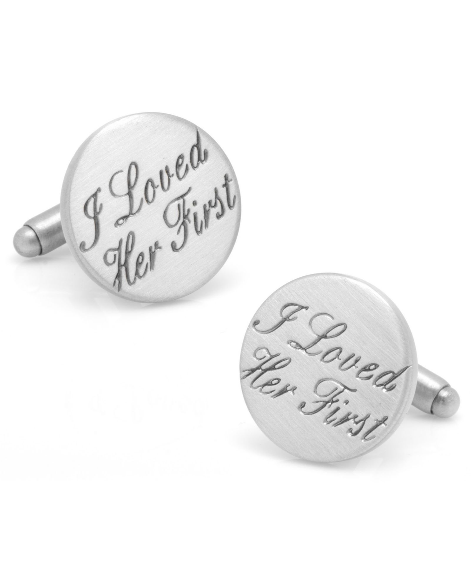 Cufflinks Inc. запонки Wedding Series I Loved Her First