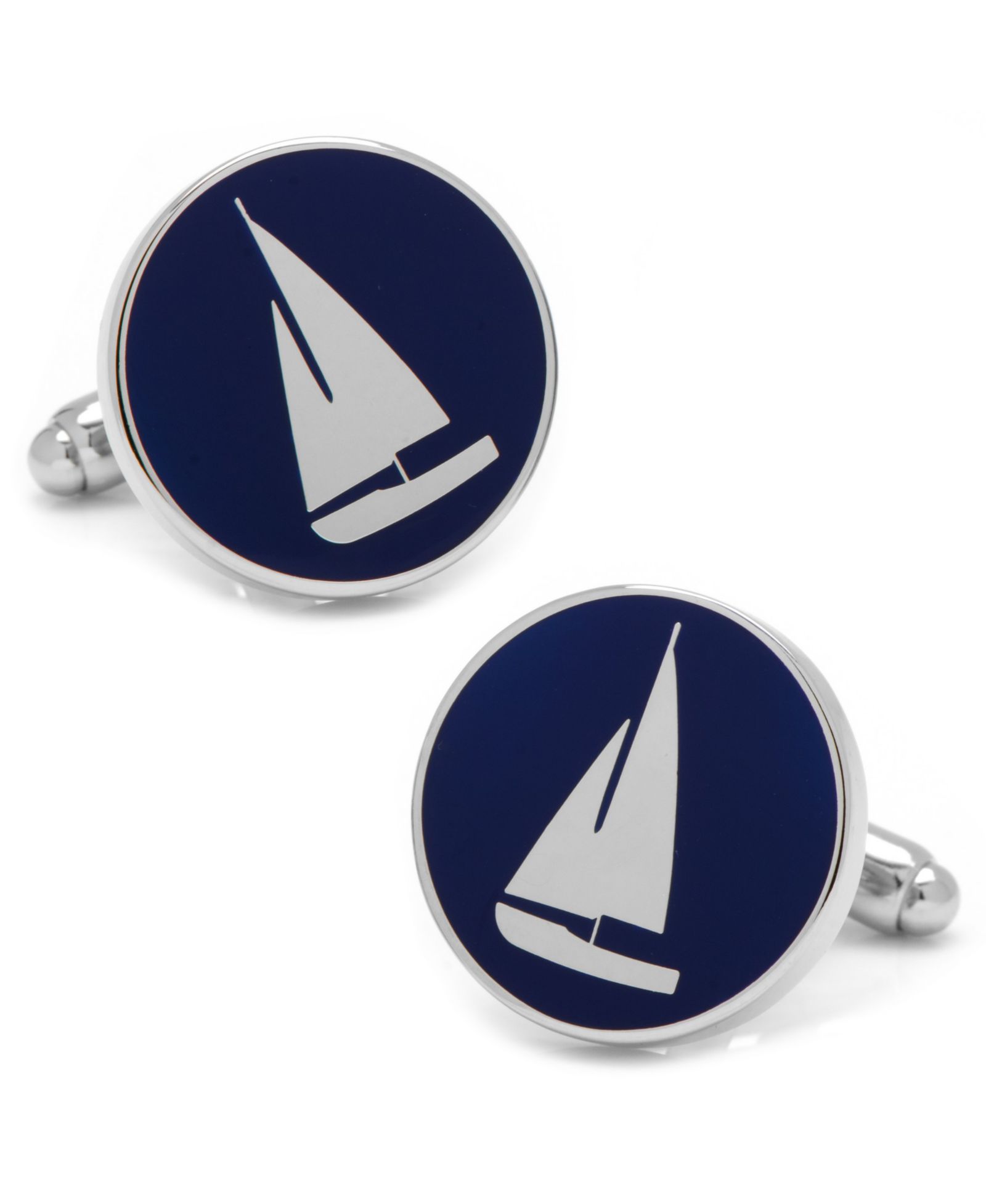 Запонки Sailboat