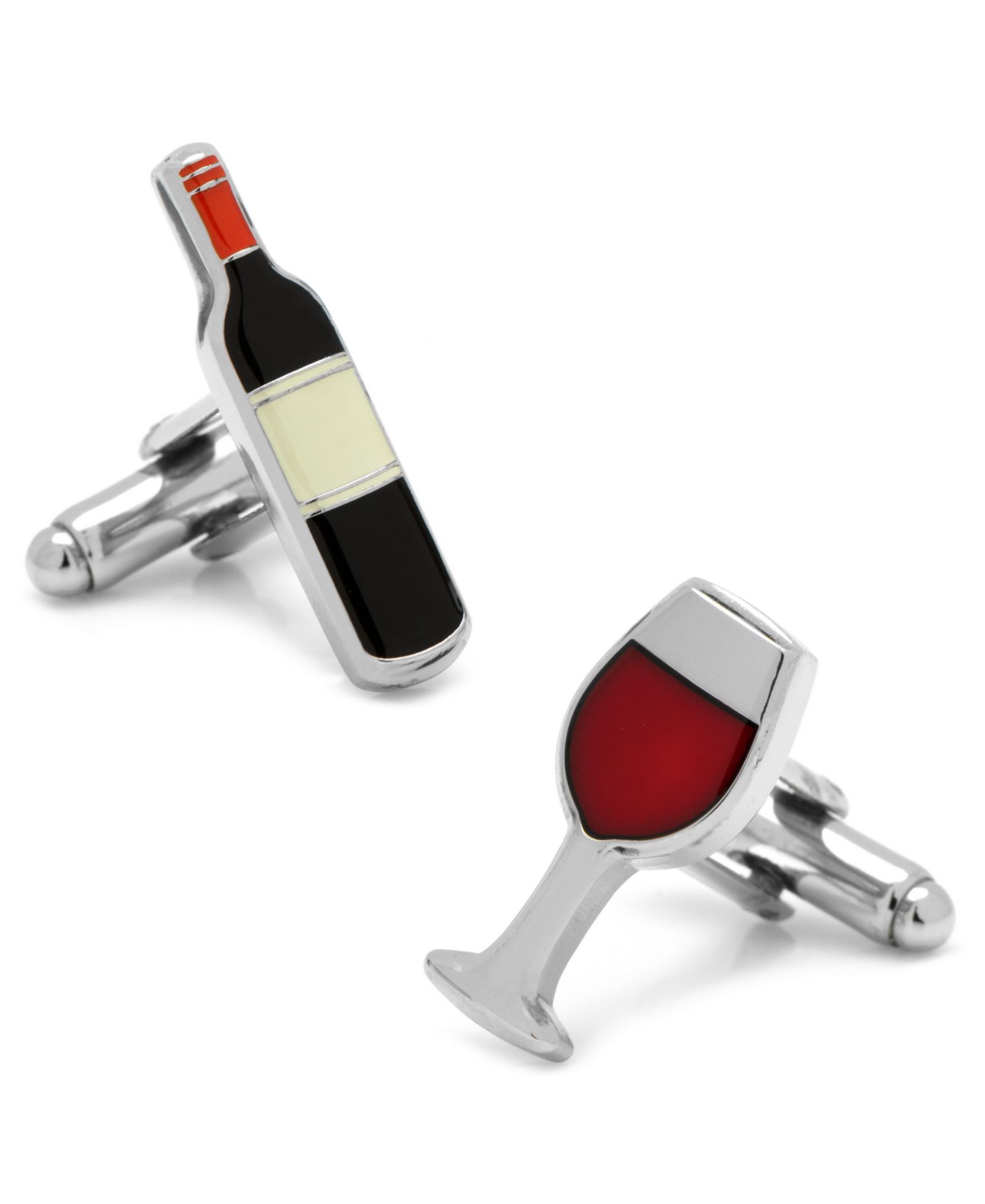 Запонки Wine and Bottle