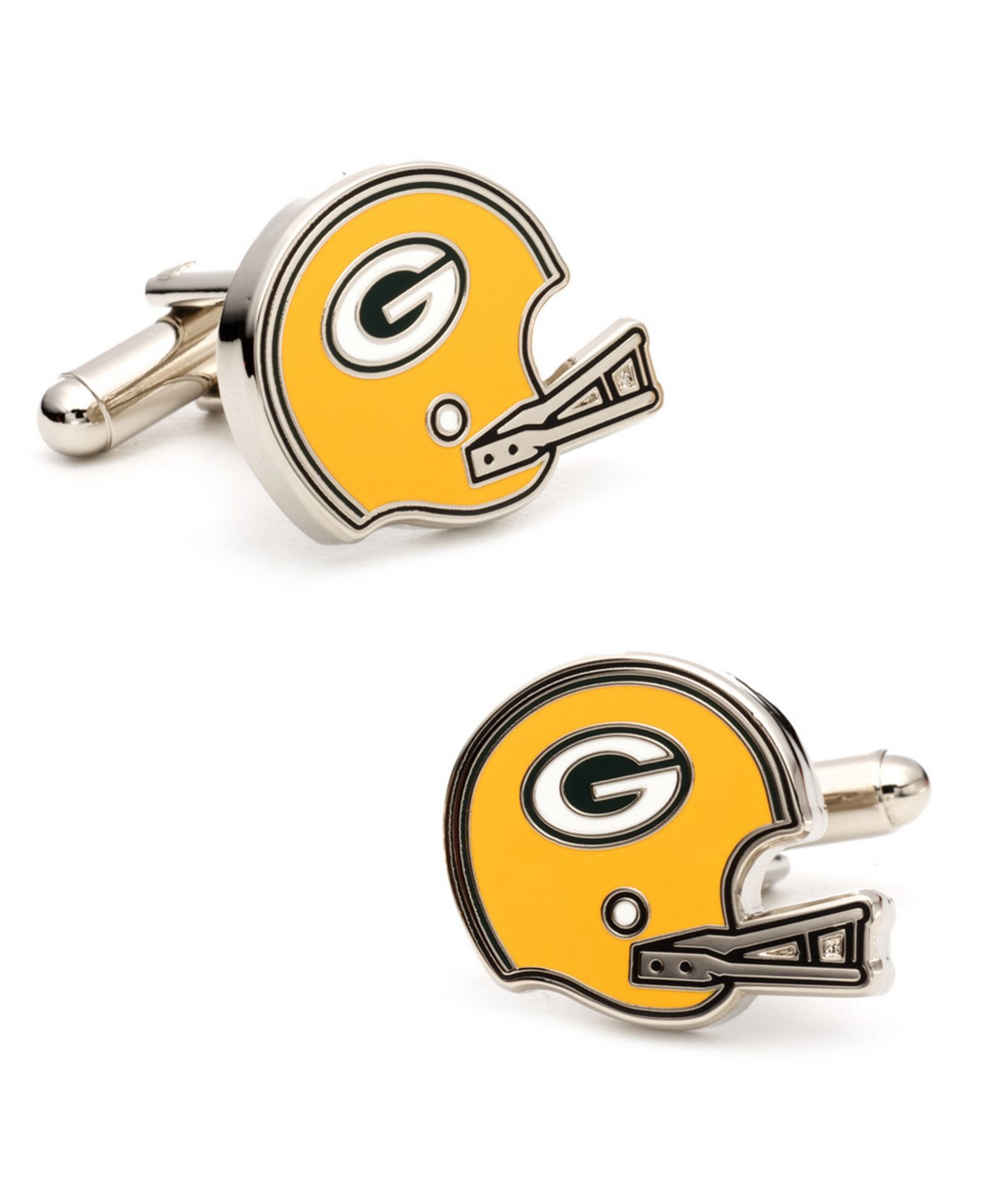 Cufflinks Inc. запонки Retro Bay Packers Helmet