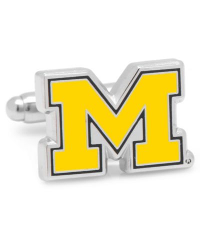 University of Michigan Wolverines запонки