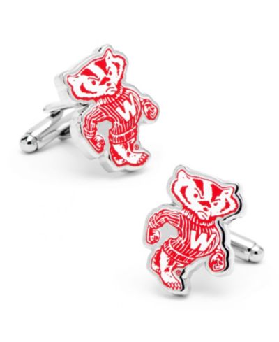 Винтажные запонки University of Wisconsin Badgers