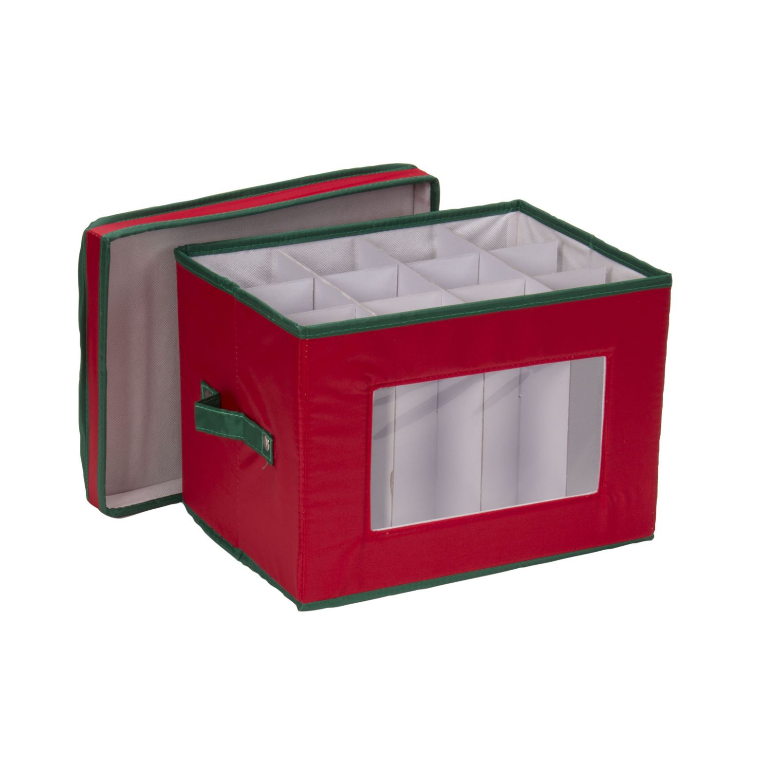 Household Essentials Champagne Flute Storage Box, Windowed Front Panel