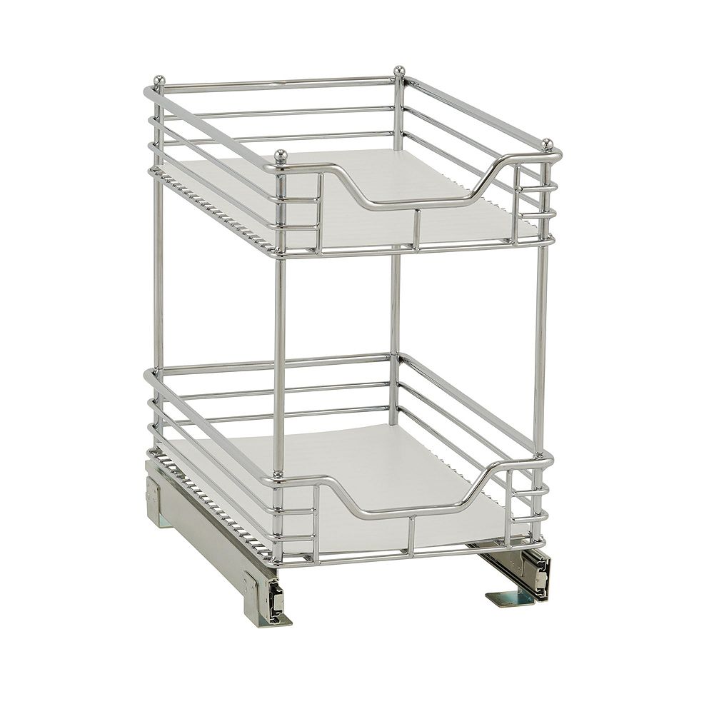 Household Essentials Glidez  Steel Pull-Out Storage Organize