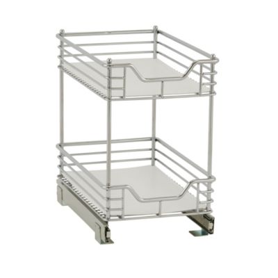 Household Essentials Glidez  Steel Pull-Out Storage Organize
