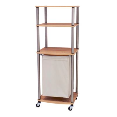 Корзина для белья Household Essentials Laundry Hamper Storage Cart