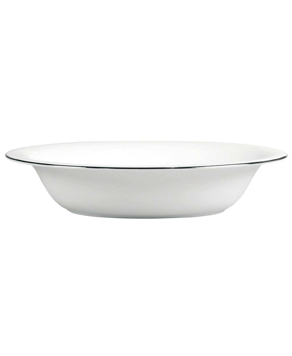 Vera Wang Wedgwood Dinnerware, Blanc sur Blanc Vegetable Bowl