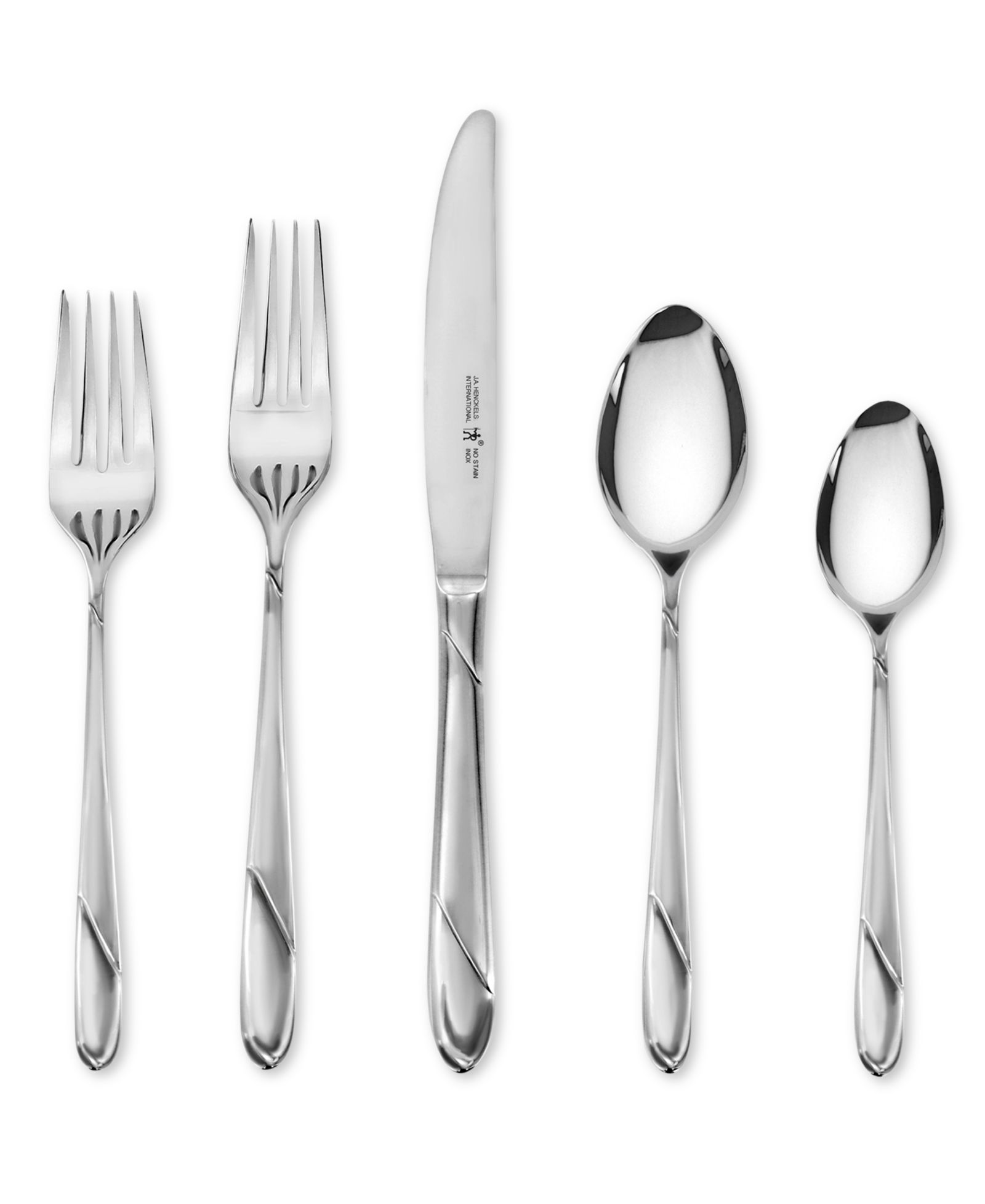 Henckels Milena 18/10 Stainless Steel 62 Pc. Flatware Set, Service for 12, Exclusively at Macy's