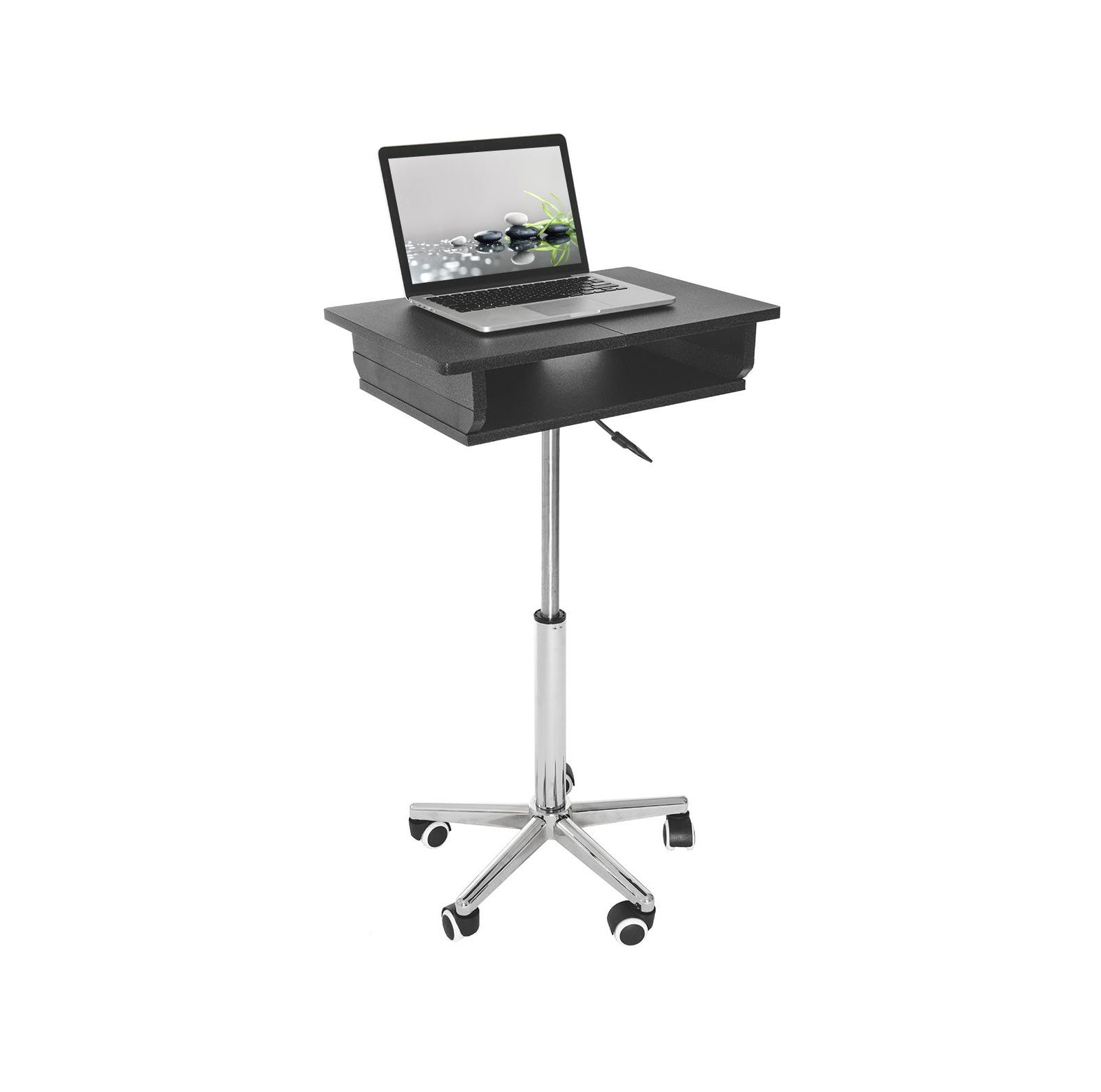 Techni Mobili Folding Table Laptop Cart