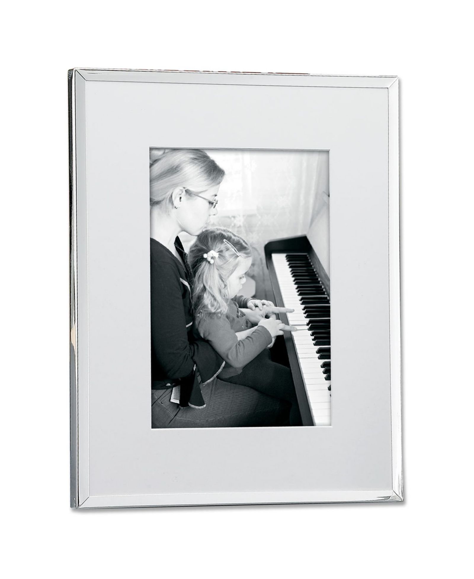 Серебряная рамка для фото Lawrence Frames Matted